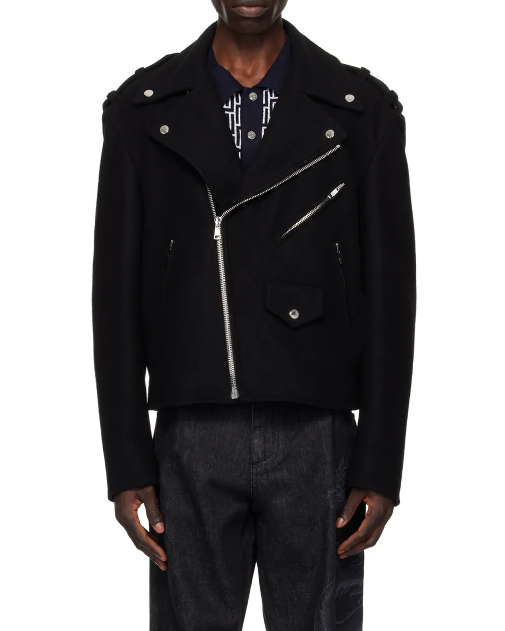 Straight Cut Biker Jacket