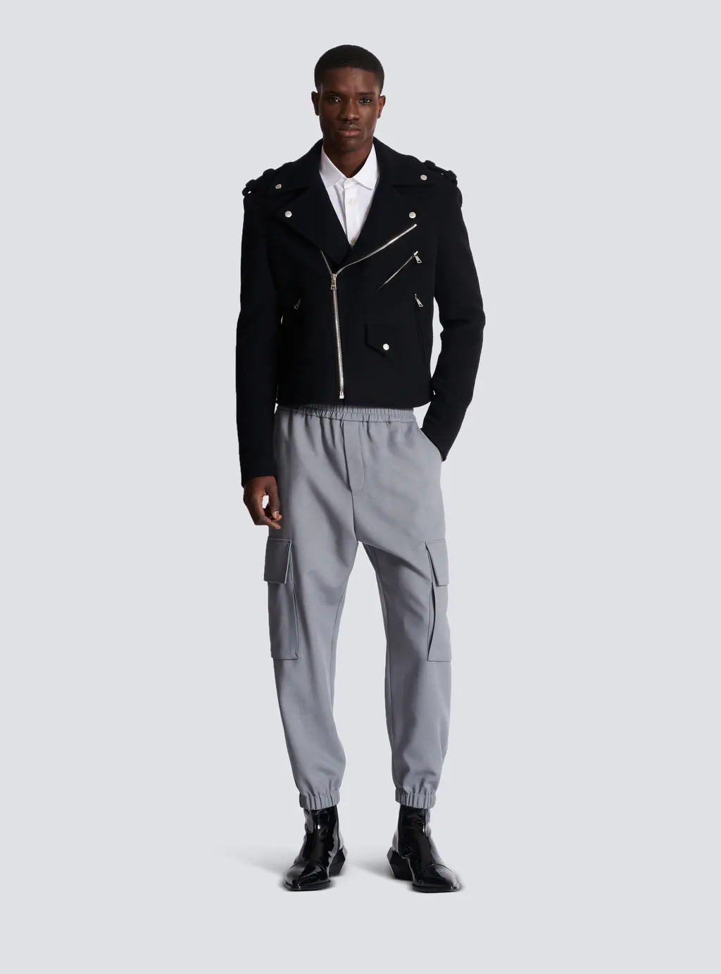 Straight Cut Biker Jacket