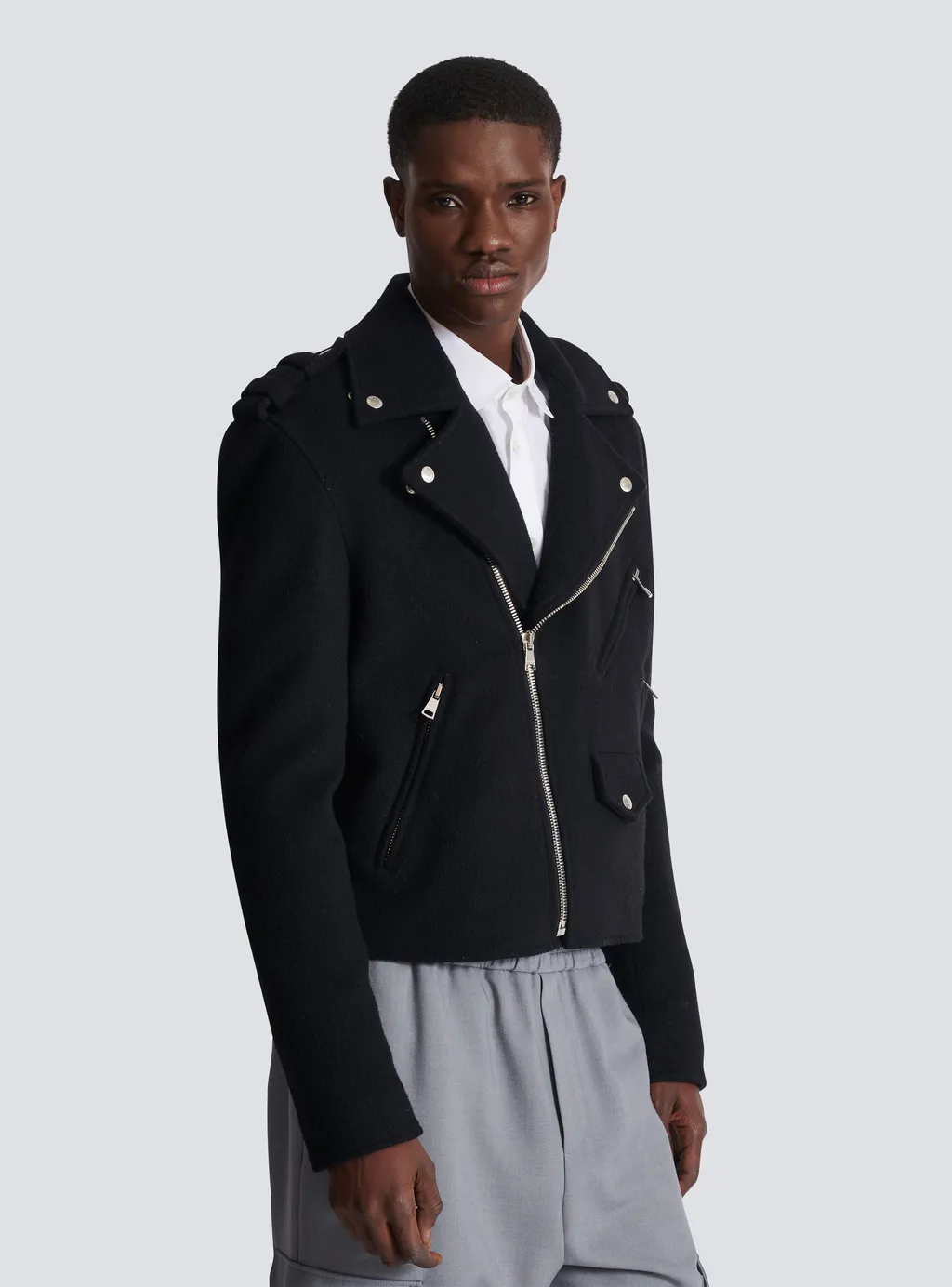 Straight Cut Biker Jacket