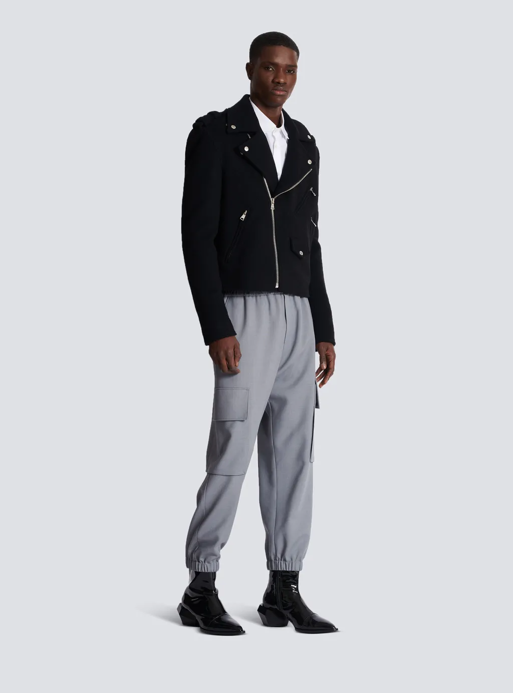 Straight Cut Biker Jacket