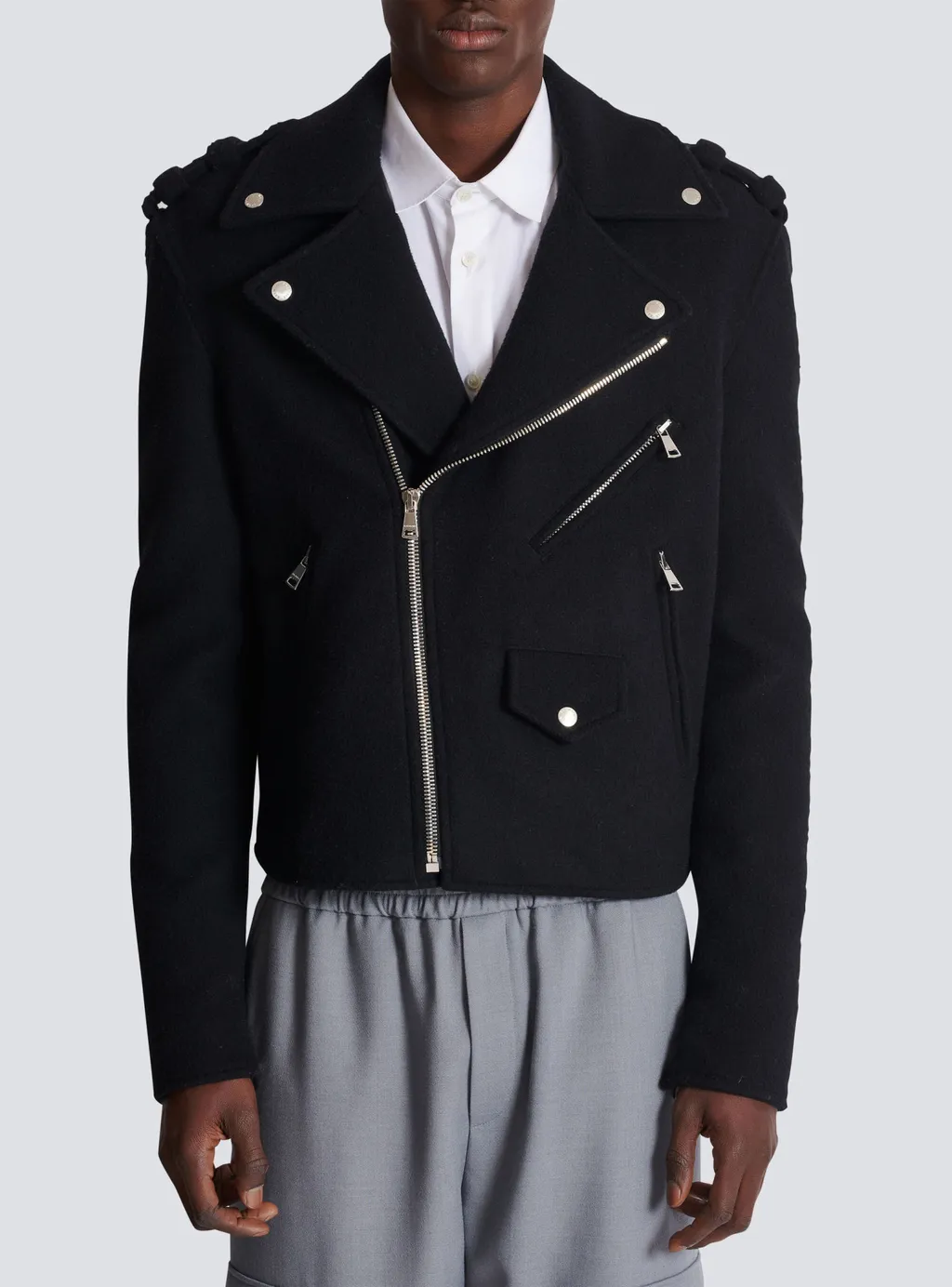 Straight Cut Biker Jacket