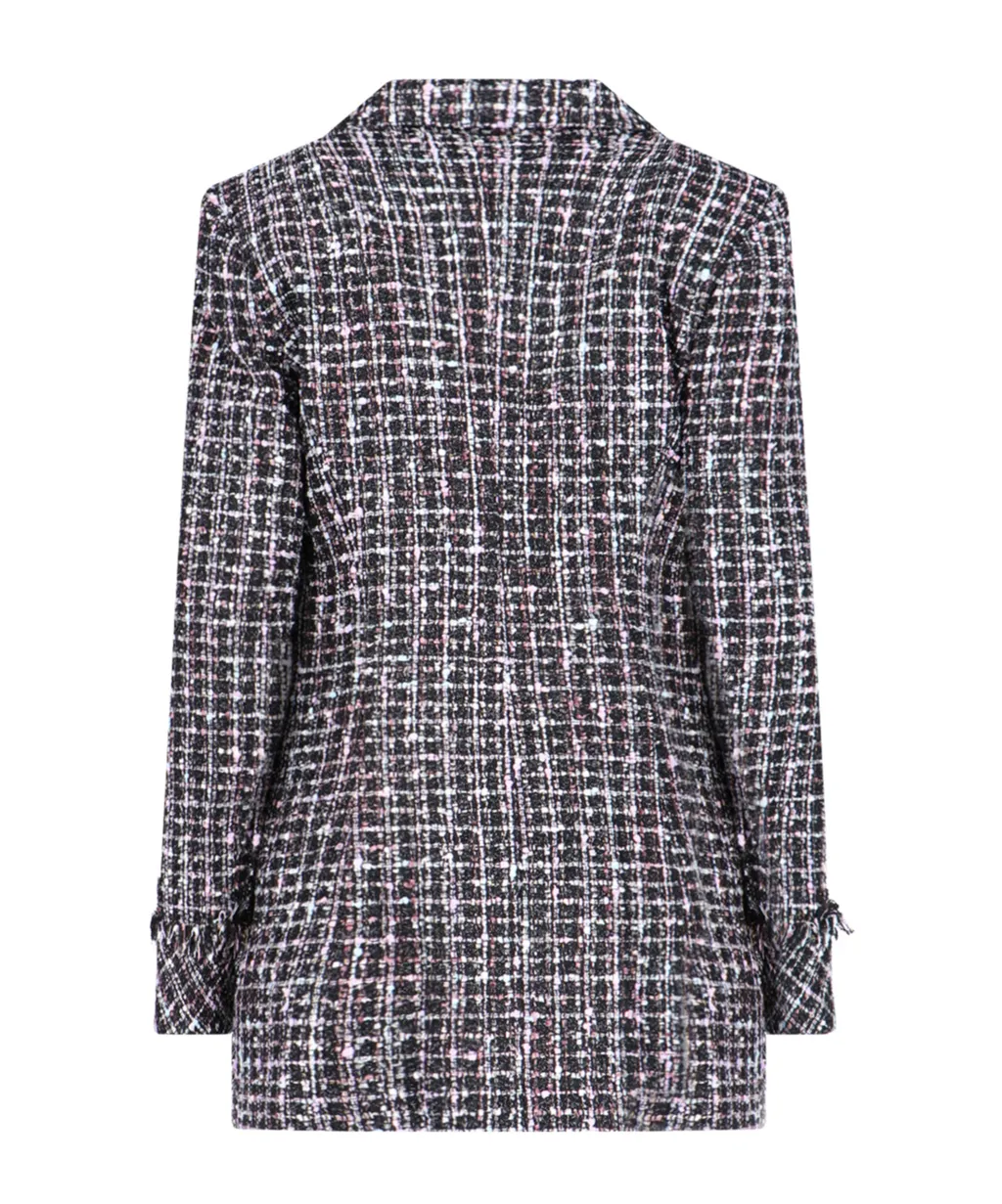 Single Breasted Tweed Jacket