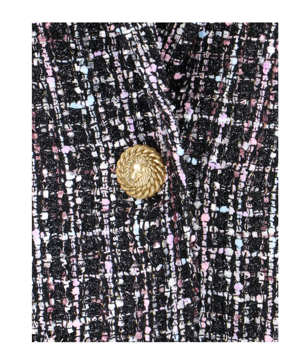 Single Breasted Tweed Jacket