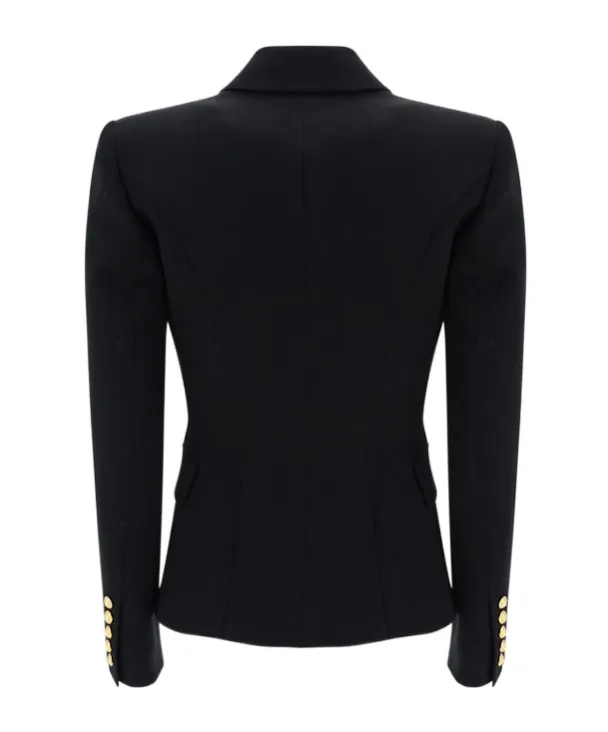Wool Double-Breasted Jacket