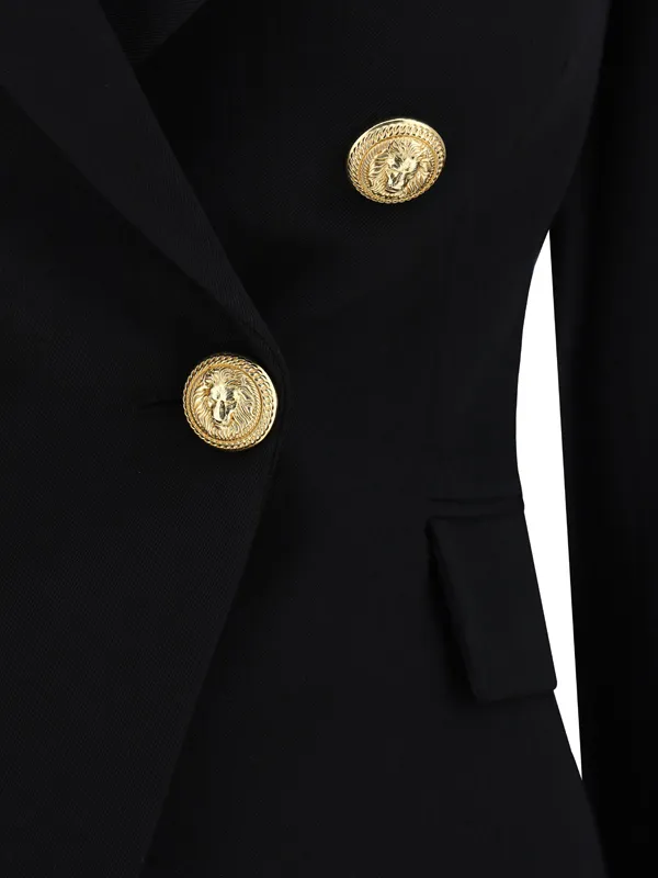 Wool Double-Breasted Jacket