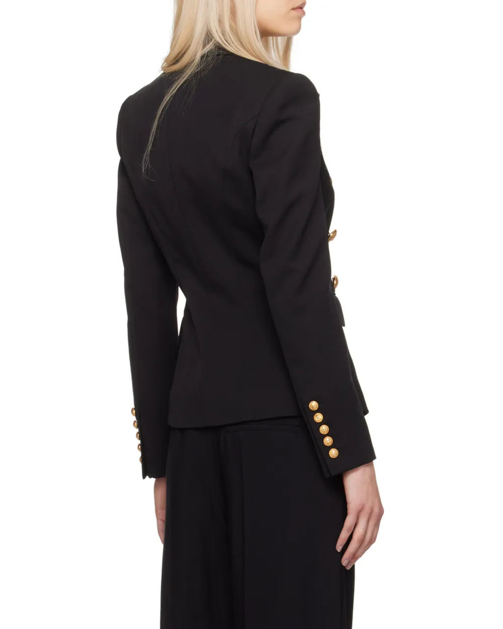 Wool Double-Breasted Jacket