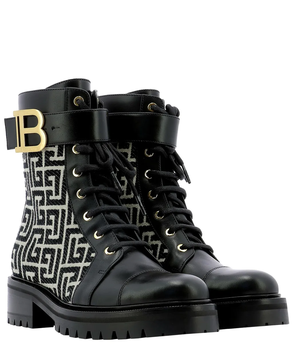 Ranger Romy Bicolor Jacquard Ankle Boots