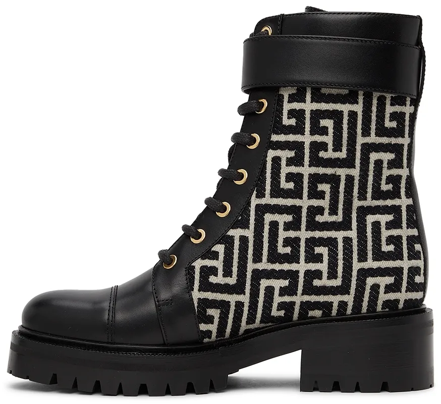 Ranger Romy Bicolor Jacquard Ankle Boots