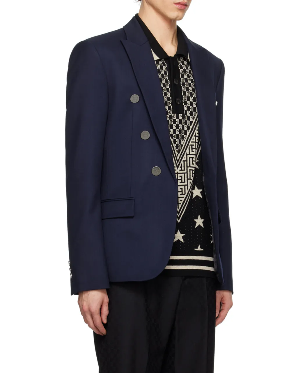 Twill Buttoned Jacket