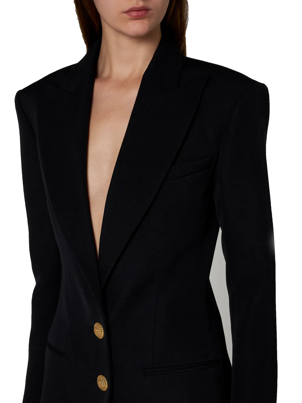 Single-Breasted Tailored Blazer