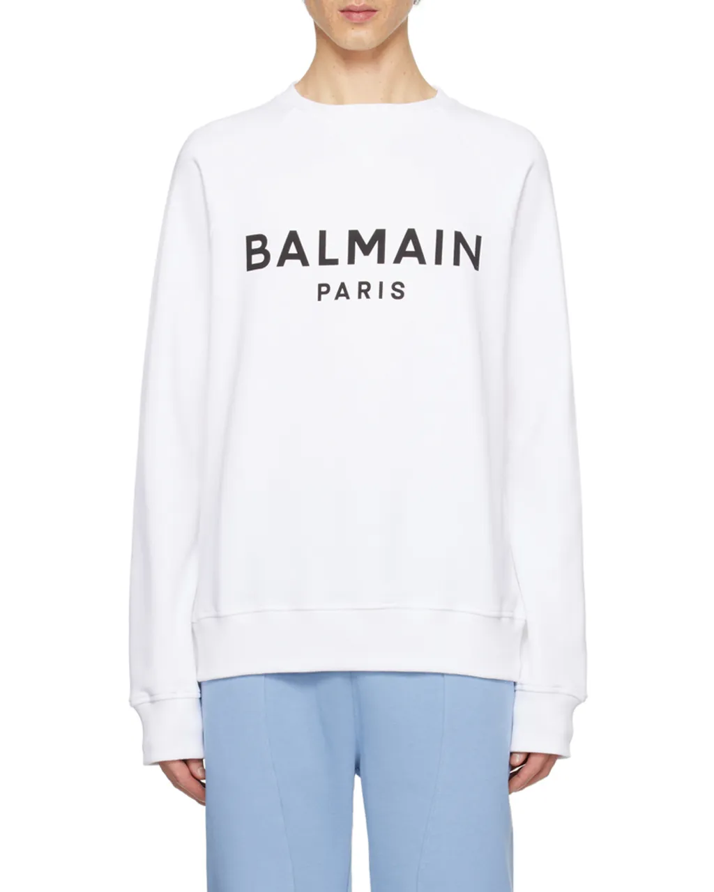 Logo Printed Crewneck Sweatshirt