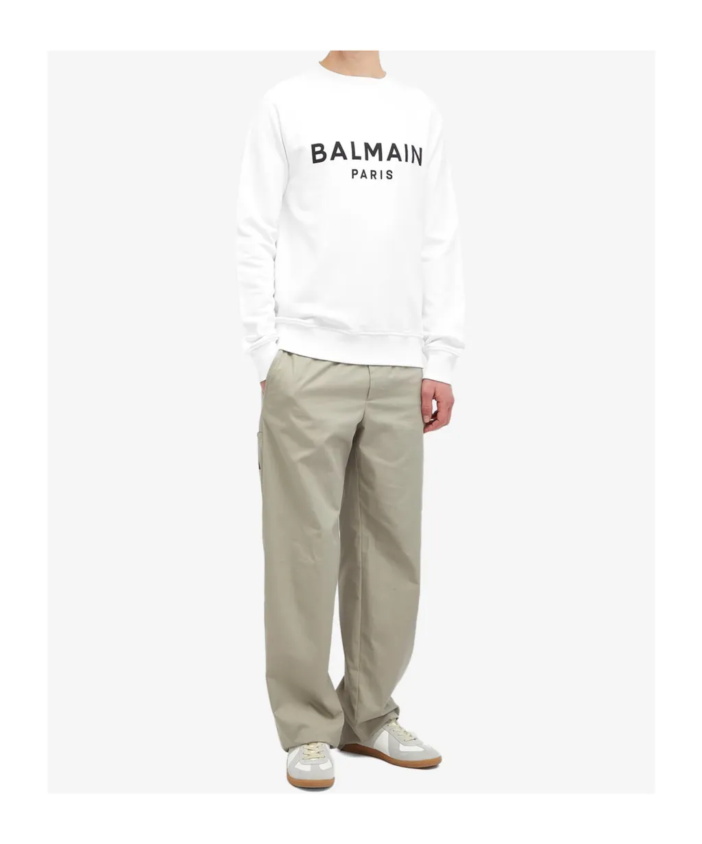 Logo Printed Crewneck Sweatshirt