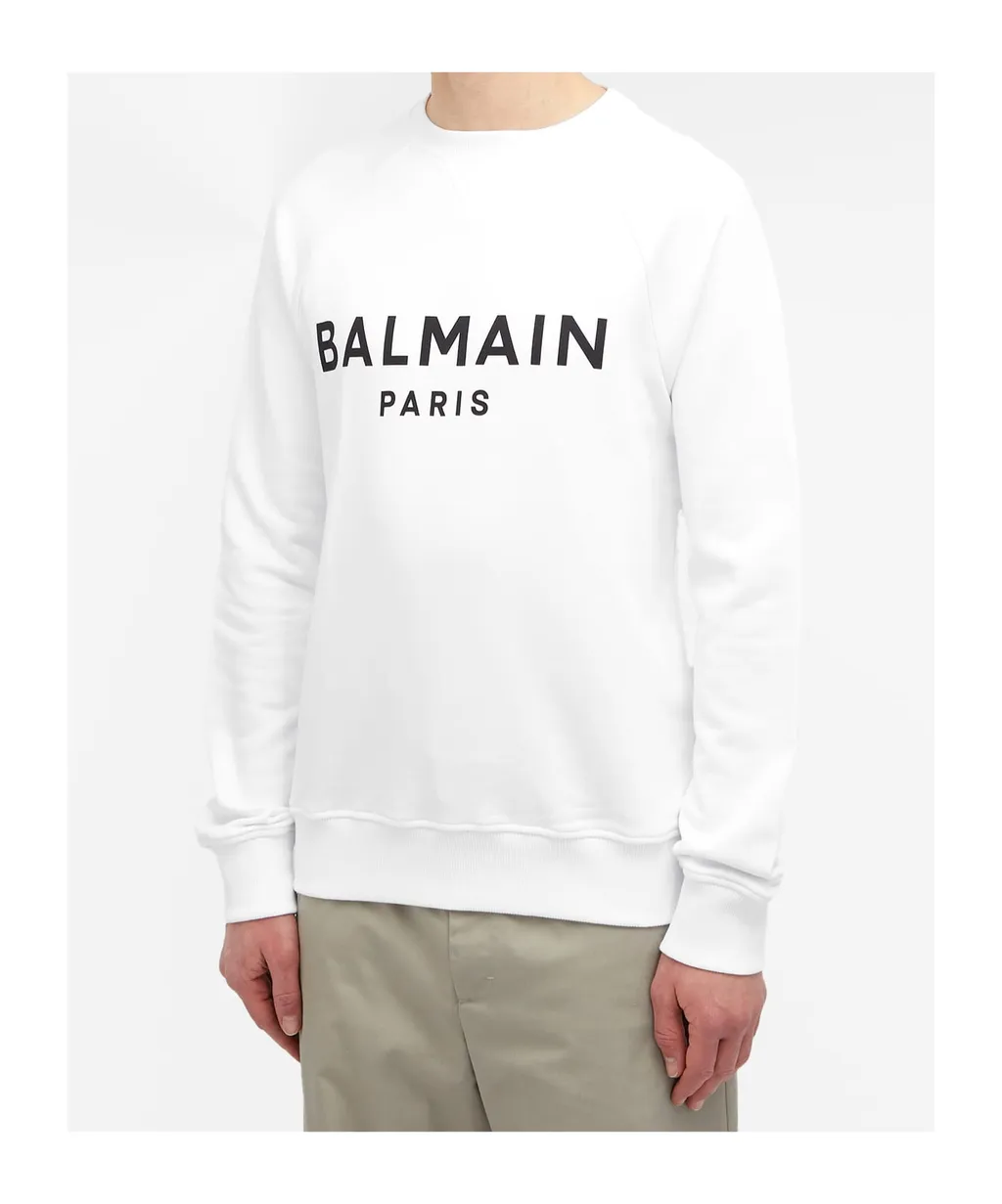 Logo Printed Crewneck Sweatshirt