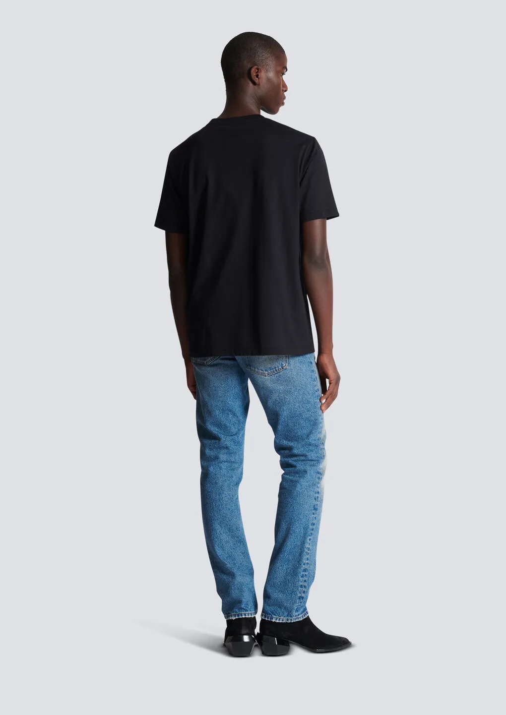 Star Printed Crewneck T-Shirt