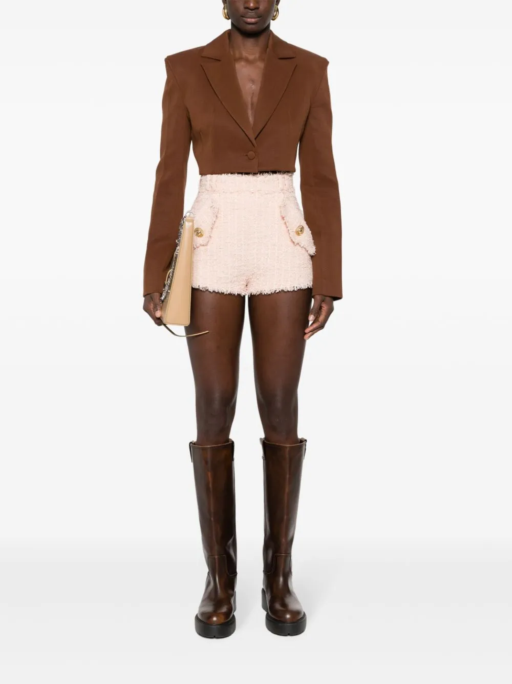 Frayed Hem Shorts