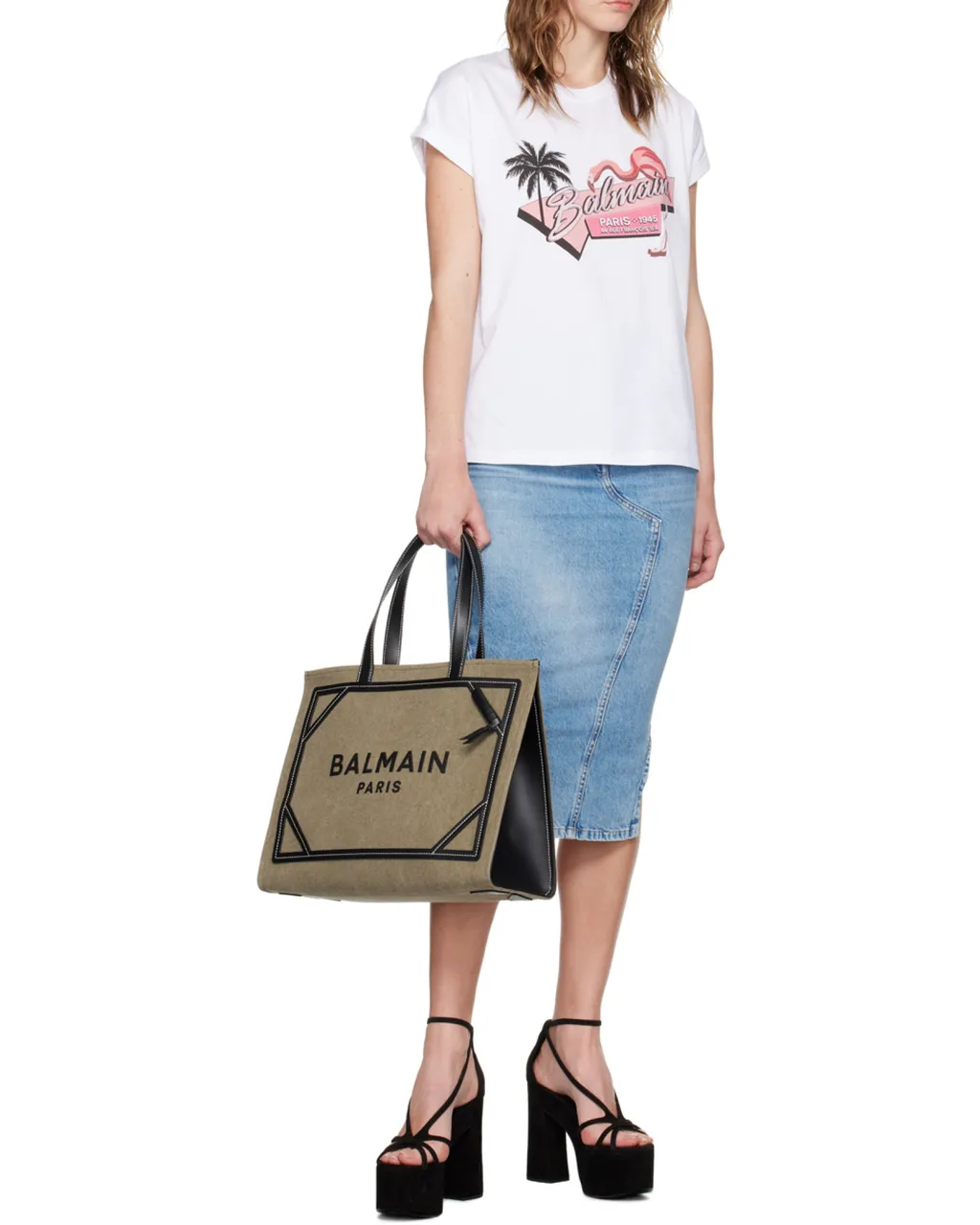 Flamingo Logo Printed T-Shirt