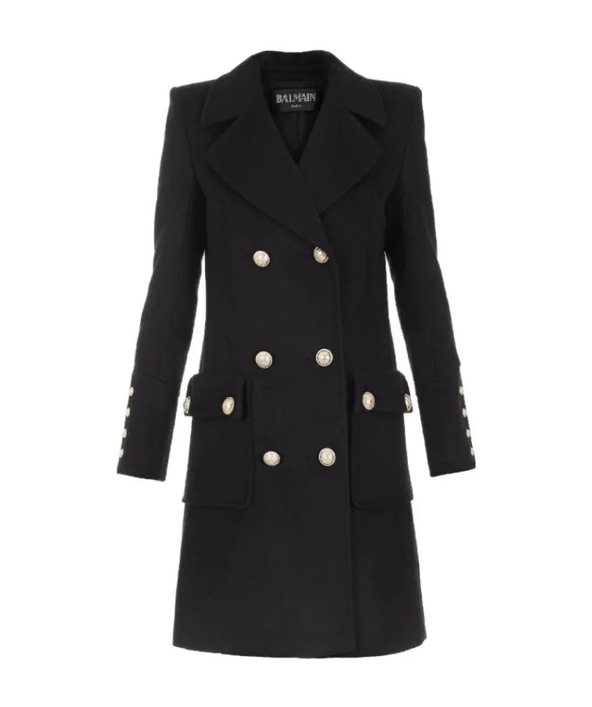 Double-Breasted Coat