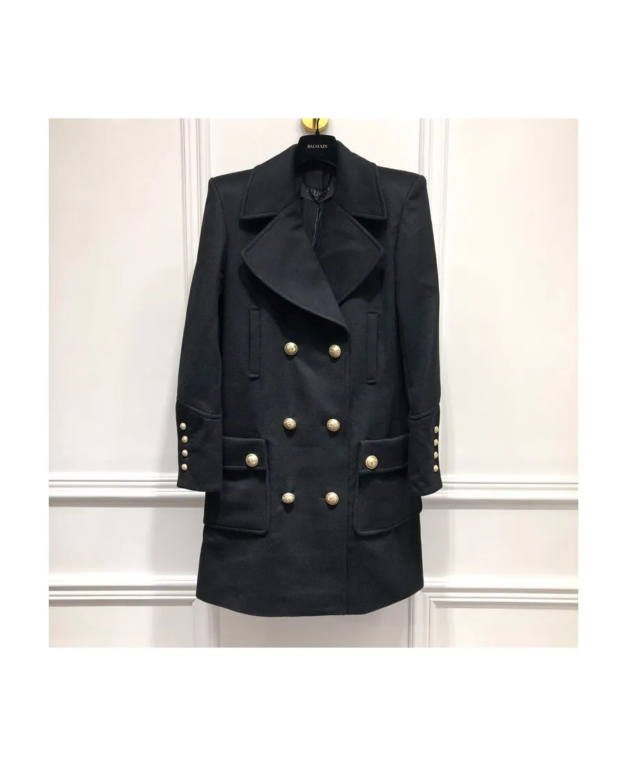 Double-Breasted Coat