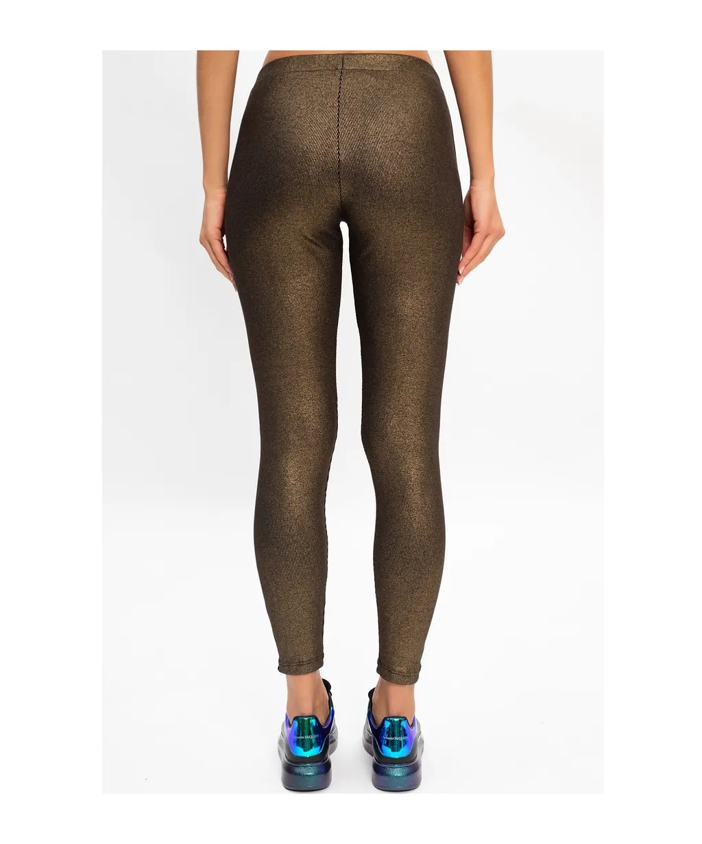 Metallic Fitted Leggings