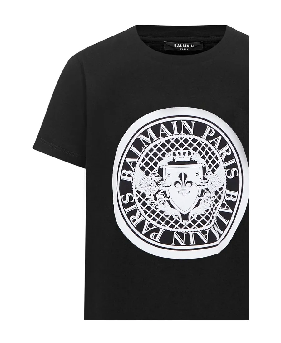 Short Sleeve Logo Stamp T-Shirt