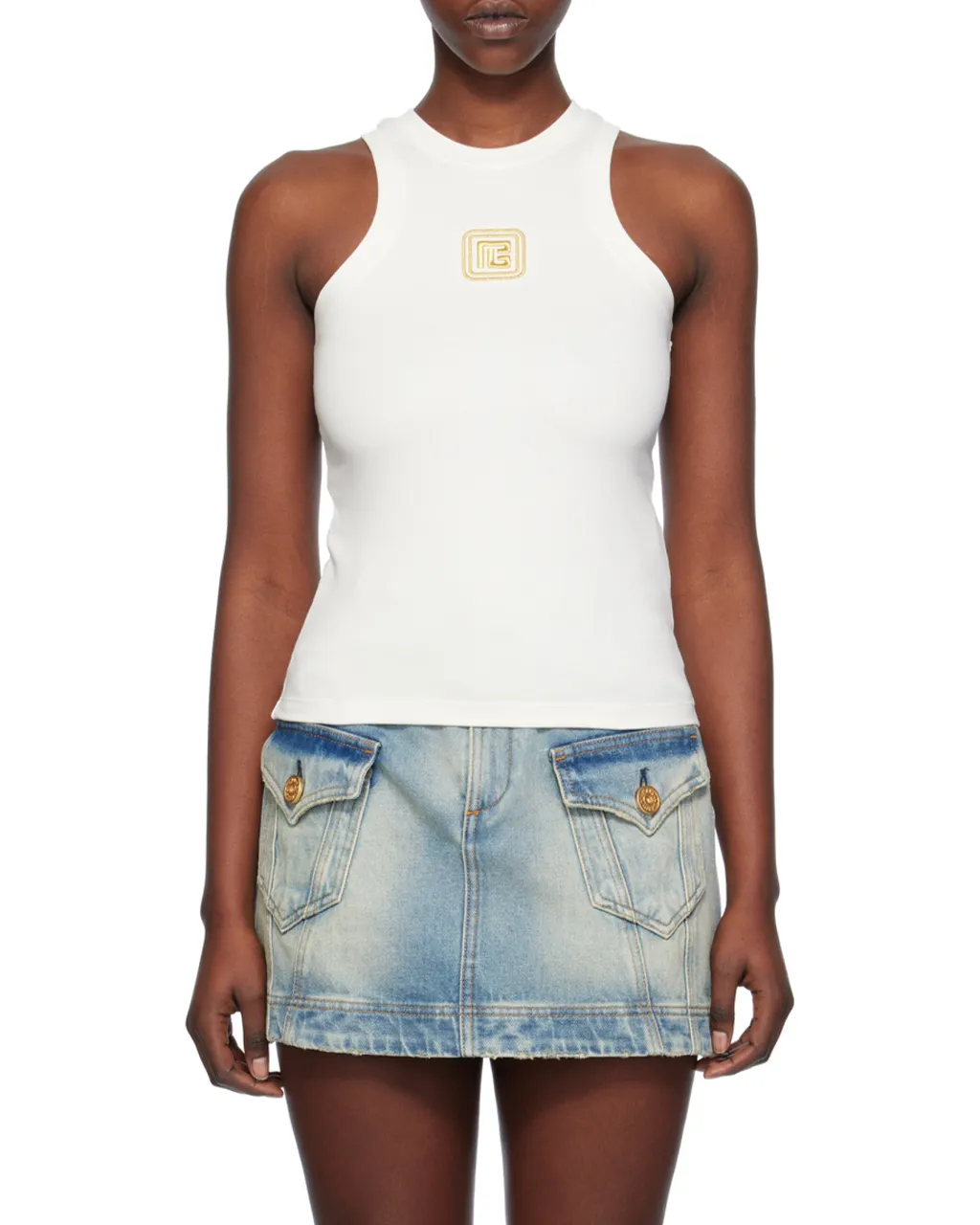 Pb Embroidered Tank Top