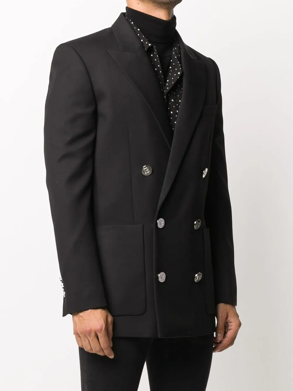 Double-Breasted Suit Jacket