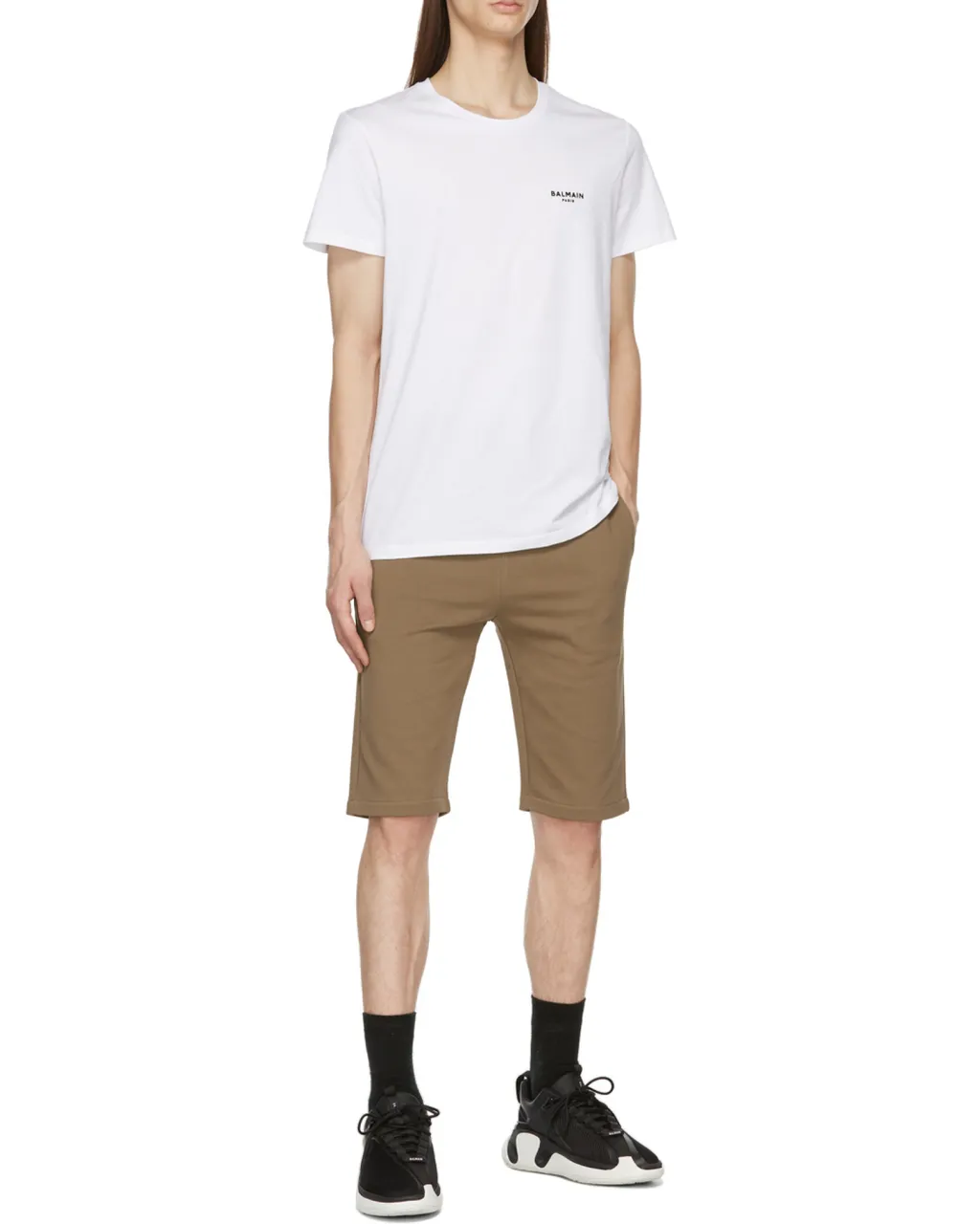 Logo Embroidered Crewneck T-Shirt