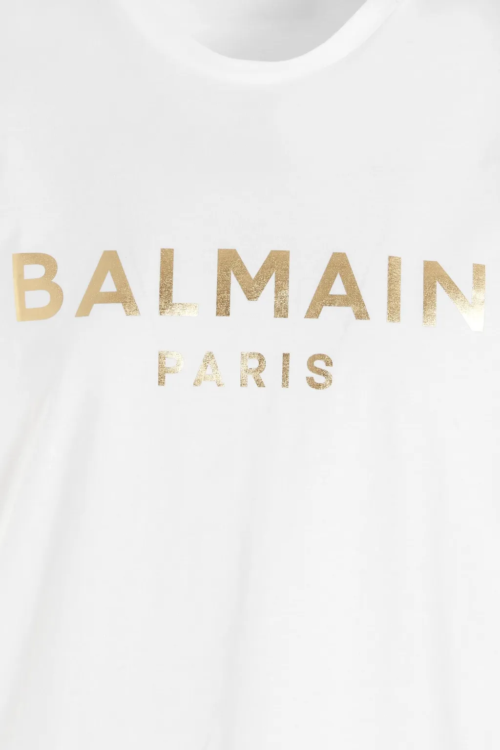 Eco-Designed Cotton T-Shirt With Logo Print