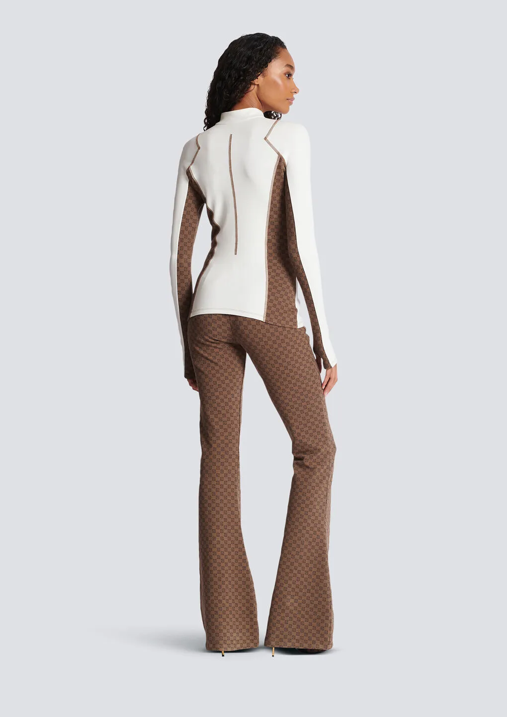 Mini Monogram Technical Top