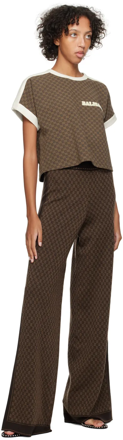 Pb Monogram-Jacquard Track Pants