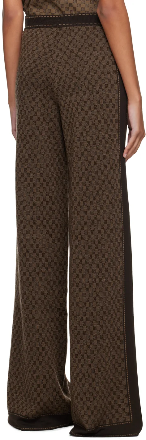 Pb Monogram-Jacquard Track Pants