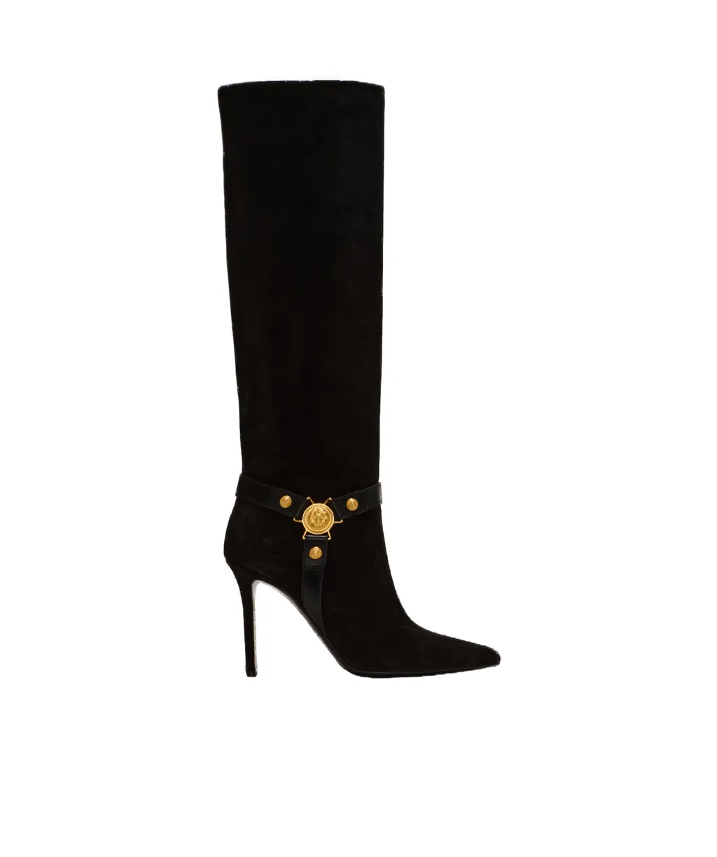 Eva Knee-High Heeled Boots