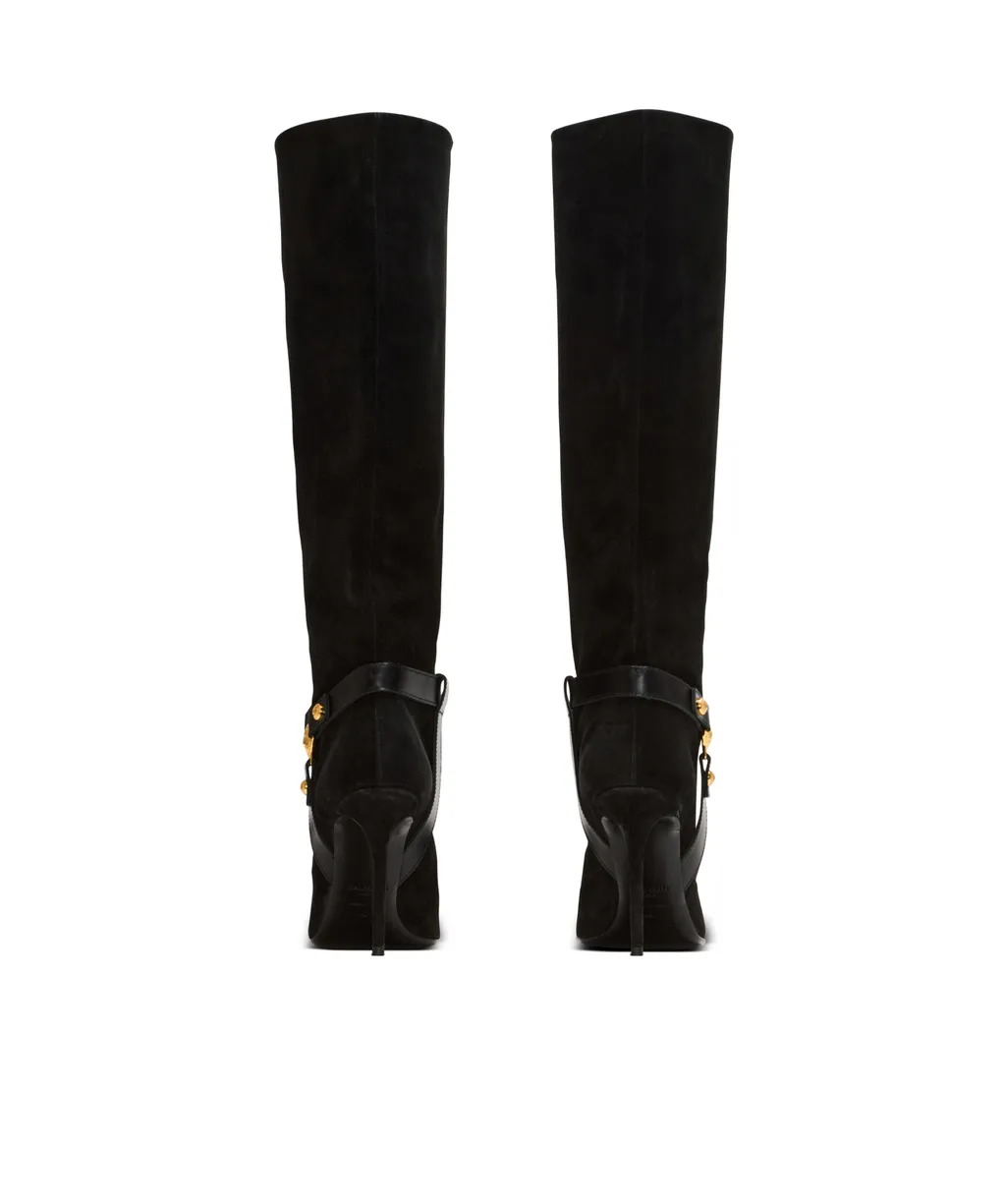 Eva Knee-High Heeled Boots