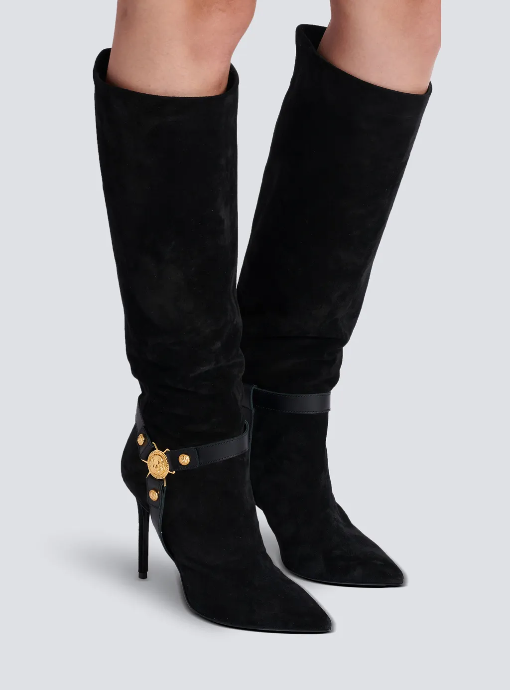 Eva Knee-High Heeled Boots