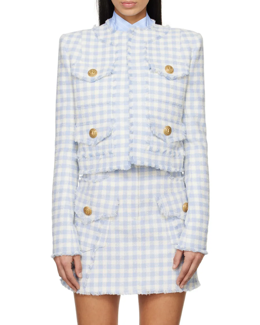 Tweed Embossed Jacket