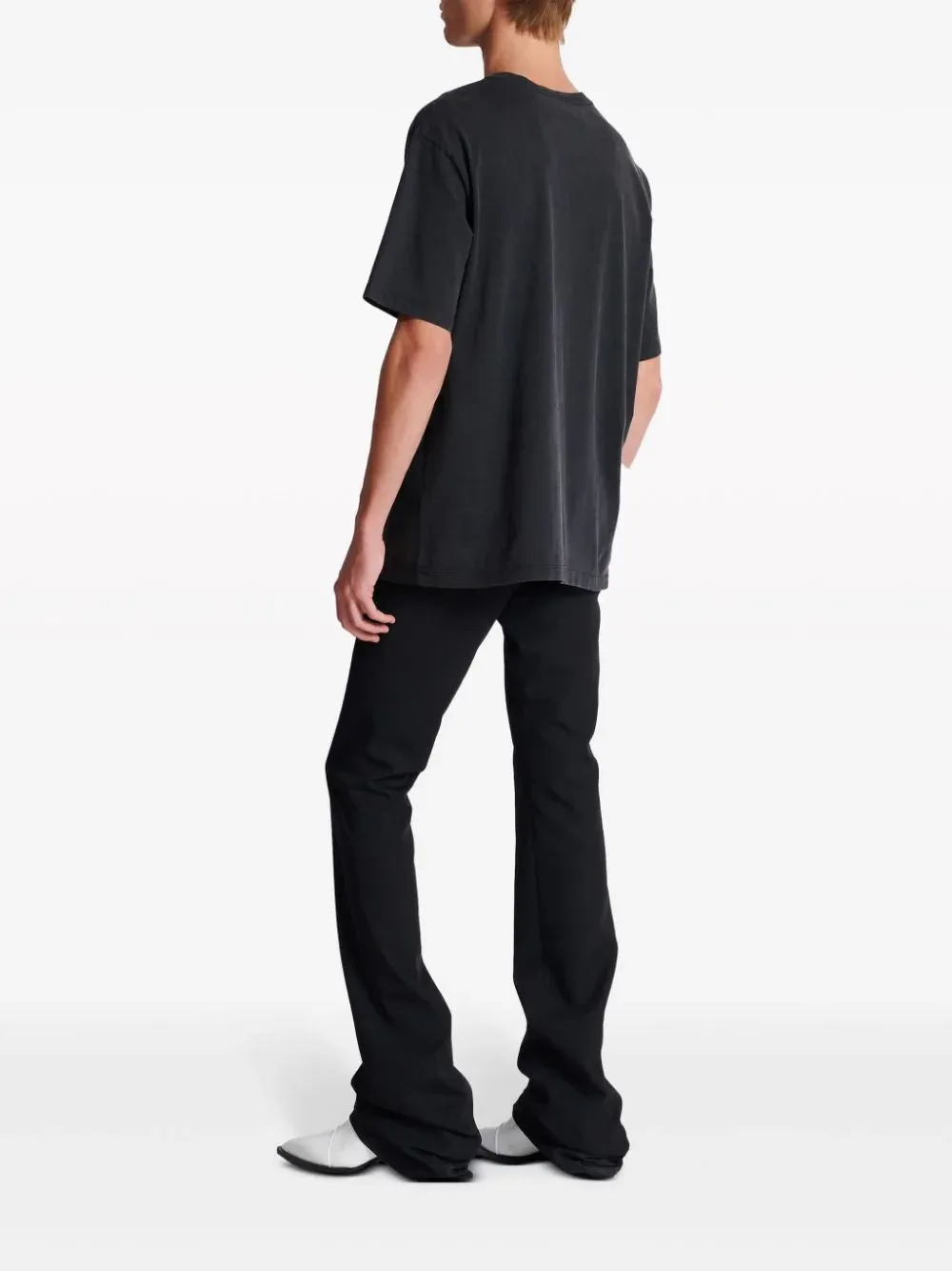 Logo Embroidered Crewneck T-Shirt