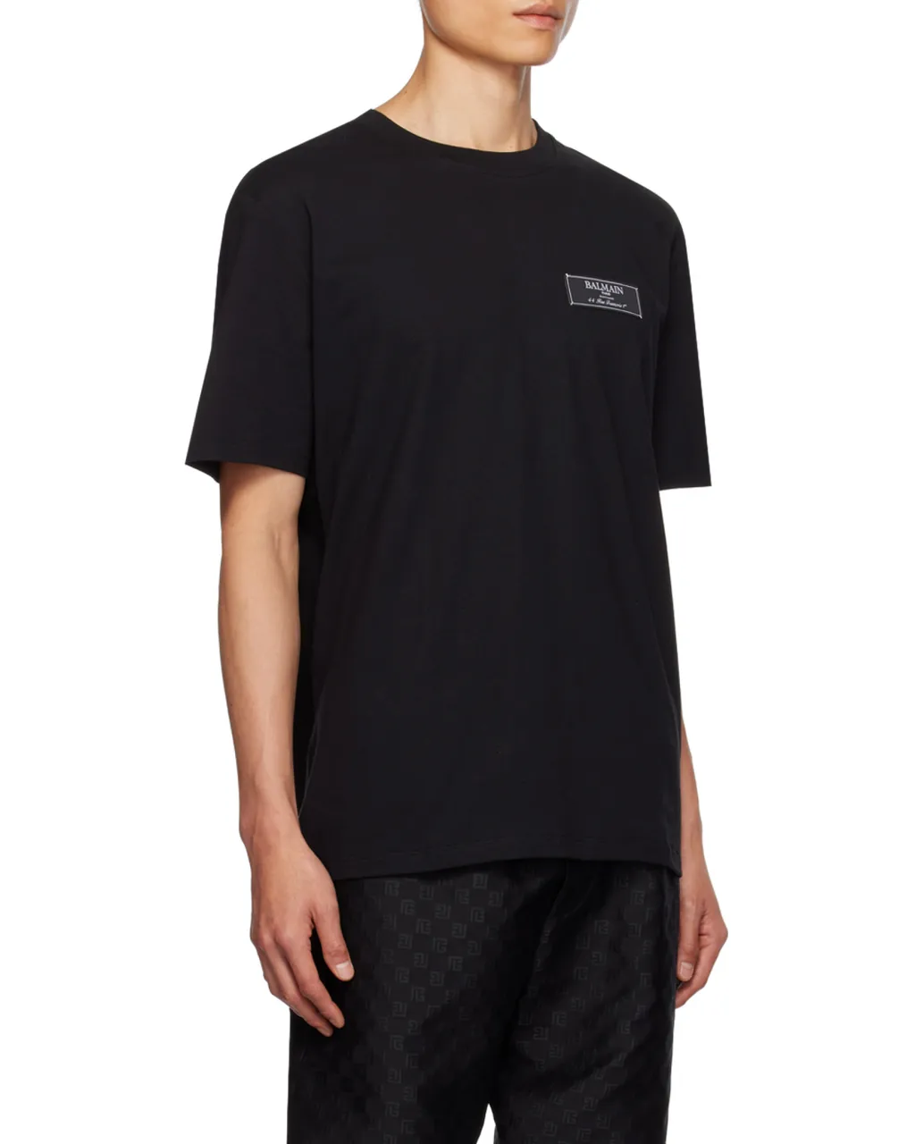 Logo-Patch Crewneck T-Shirt