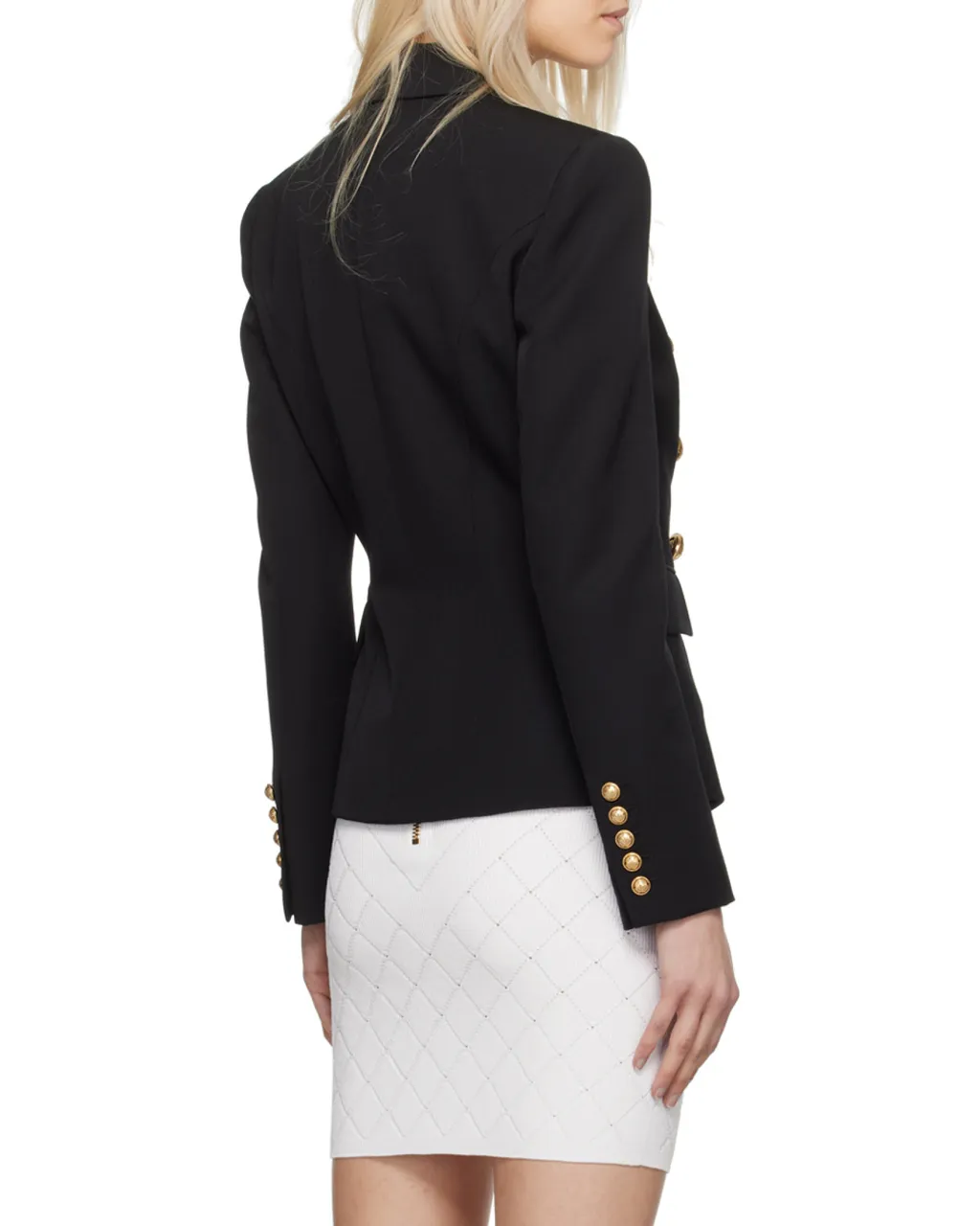 Double-Breasted Tailored Blazer