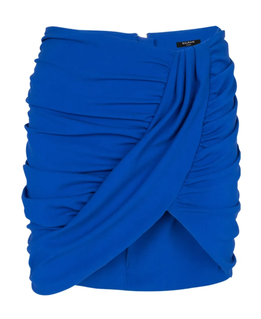 Draped Jersey Skirt