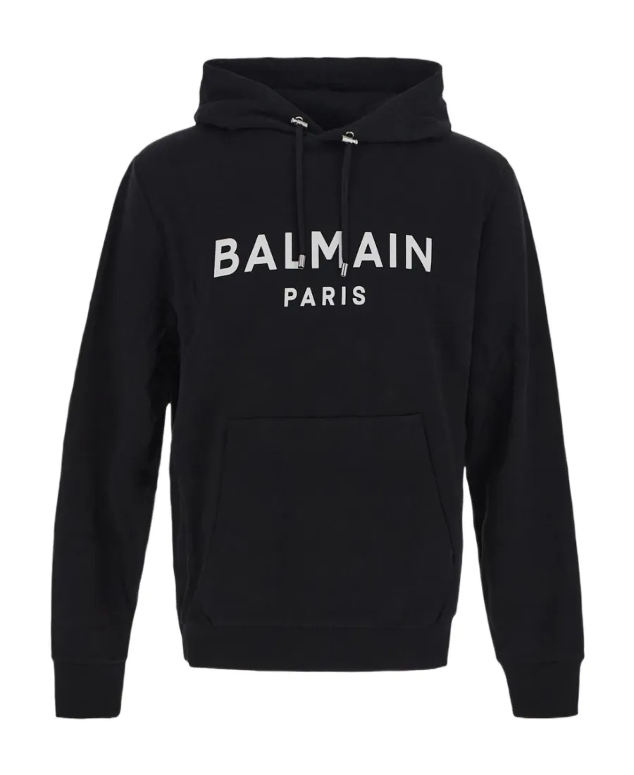 Logo-Print Cotton Hoodie