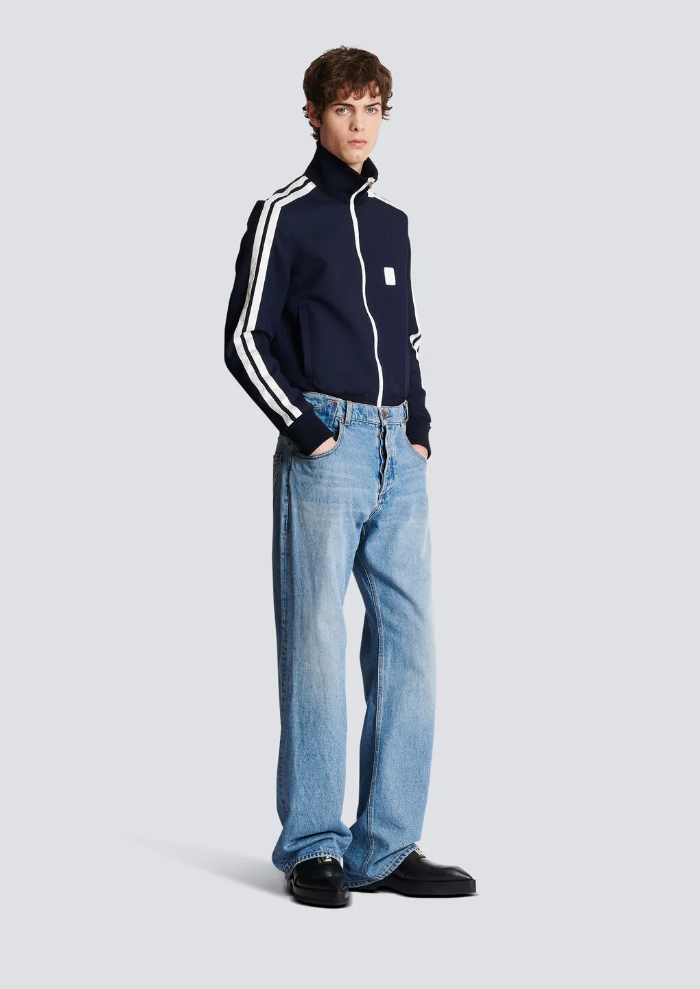 High-Waist Wide-Leg Jeans