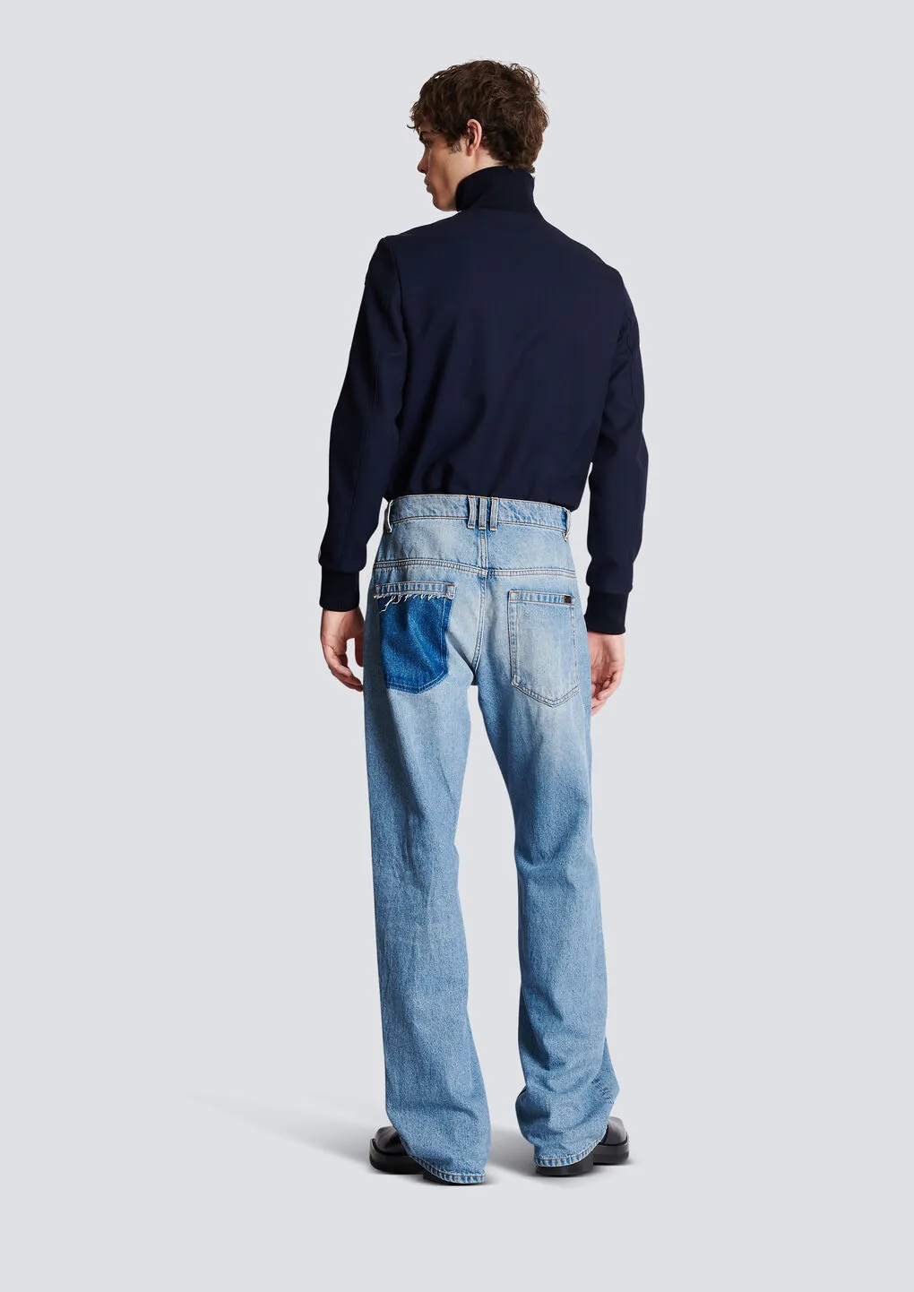 High-Waist Wide-Leg Jeans