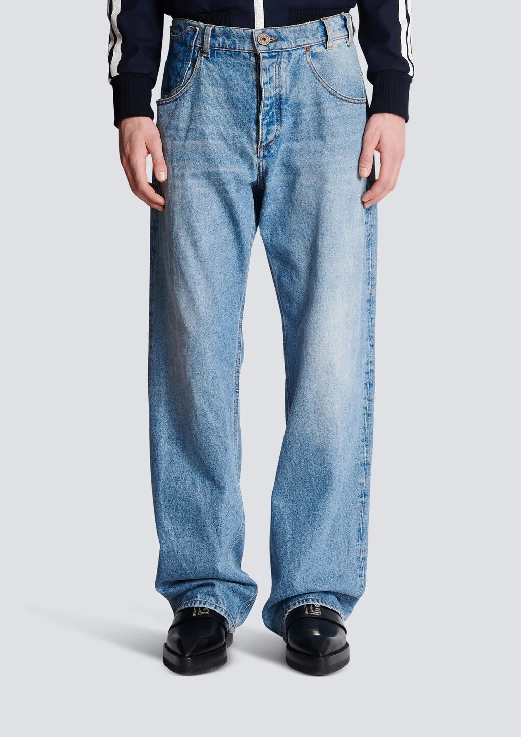 High-Waist Wide-Leg Jeans