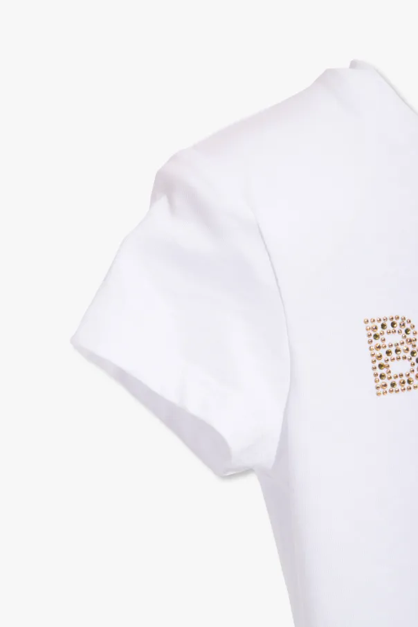 Logo Embellished Crewneck T-Shirt