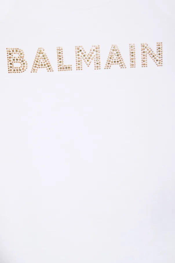 Logo Embellished Crewneck T-Shirt