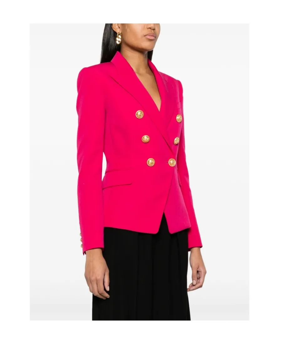 Double-Breasted Tailored Blazer