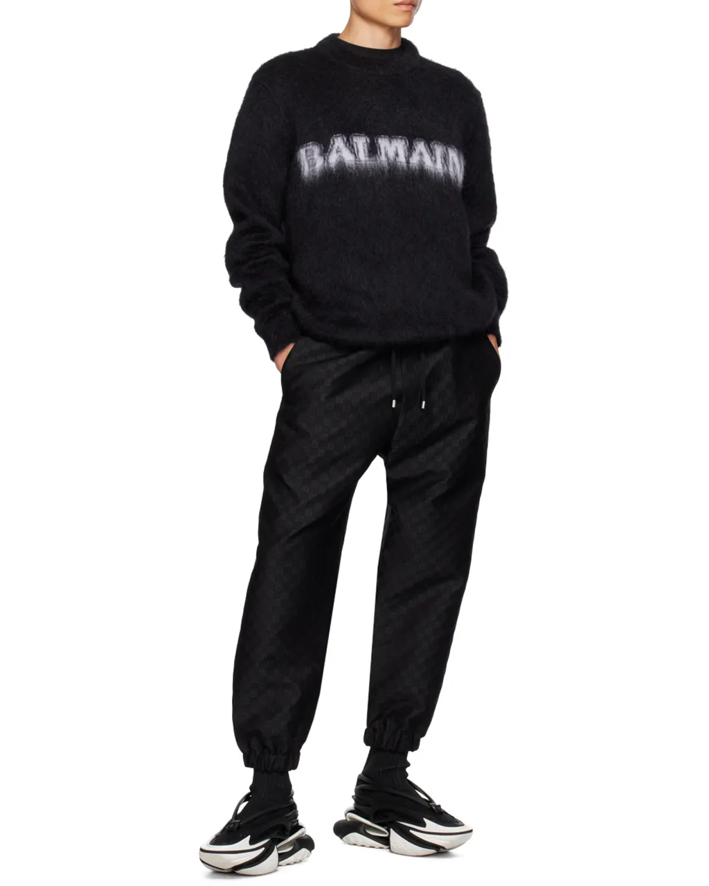Retro Logo Intarsia Jumper
