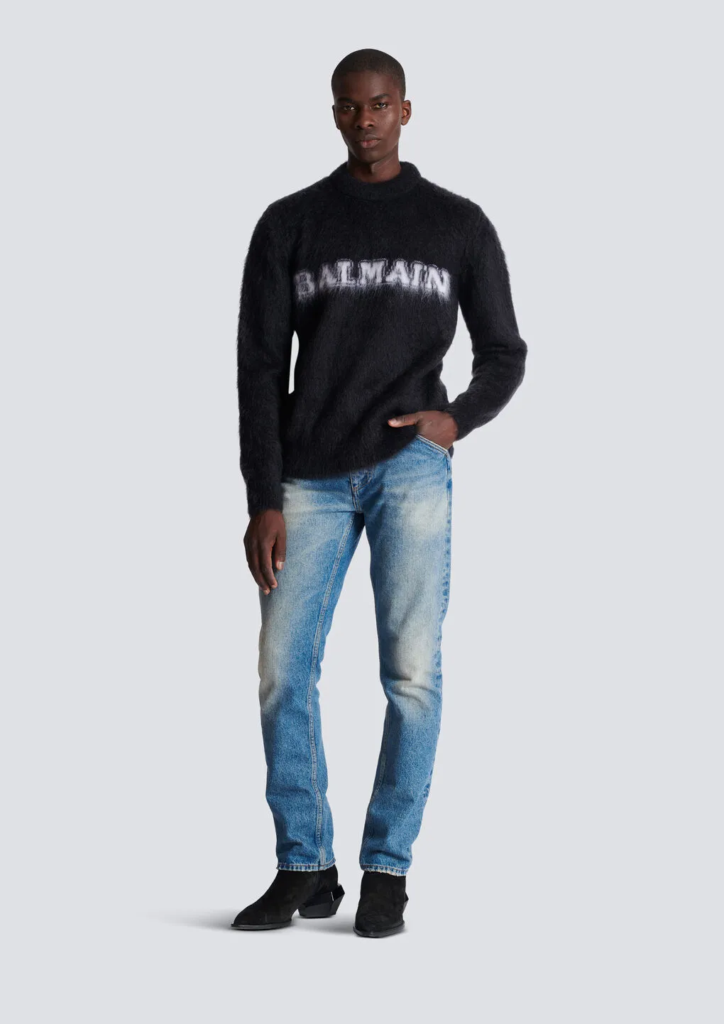Retro Logo Intarsia Jumper