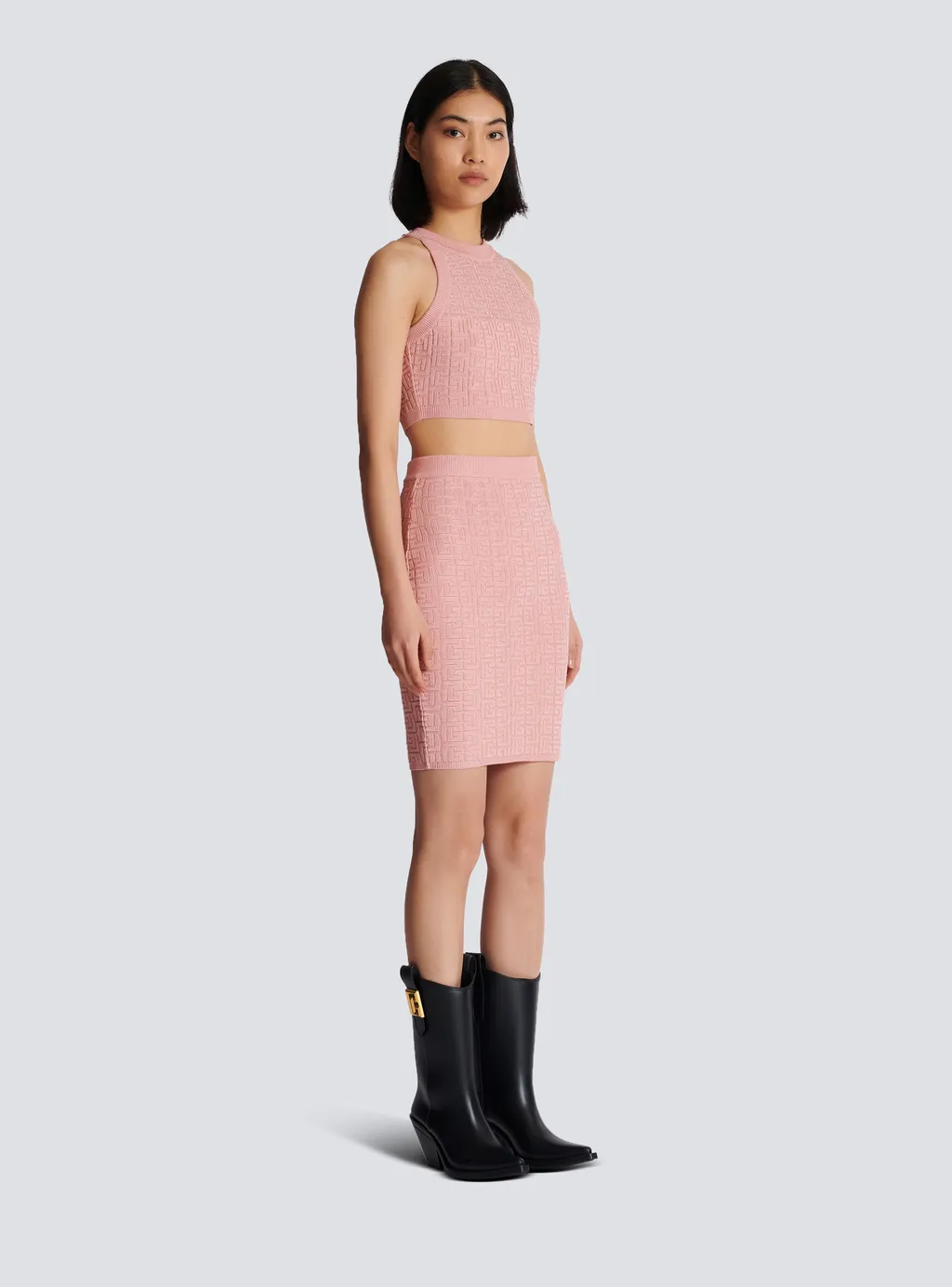 Pb Labyrinth Knit Skirt
