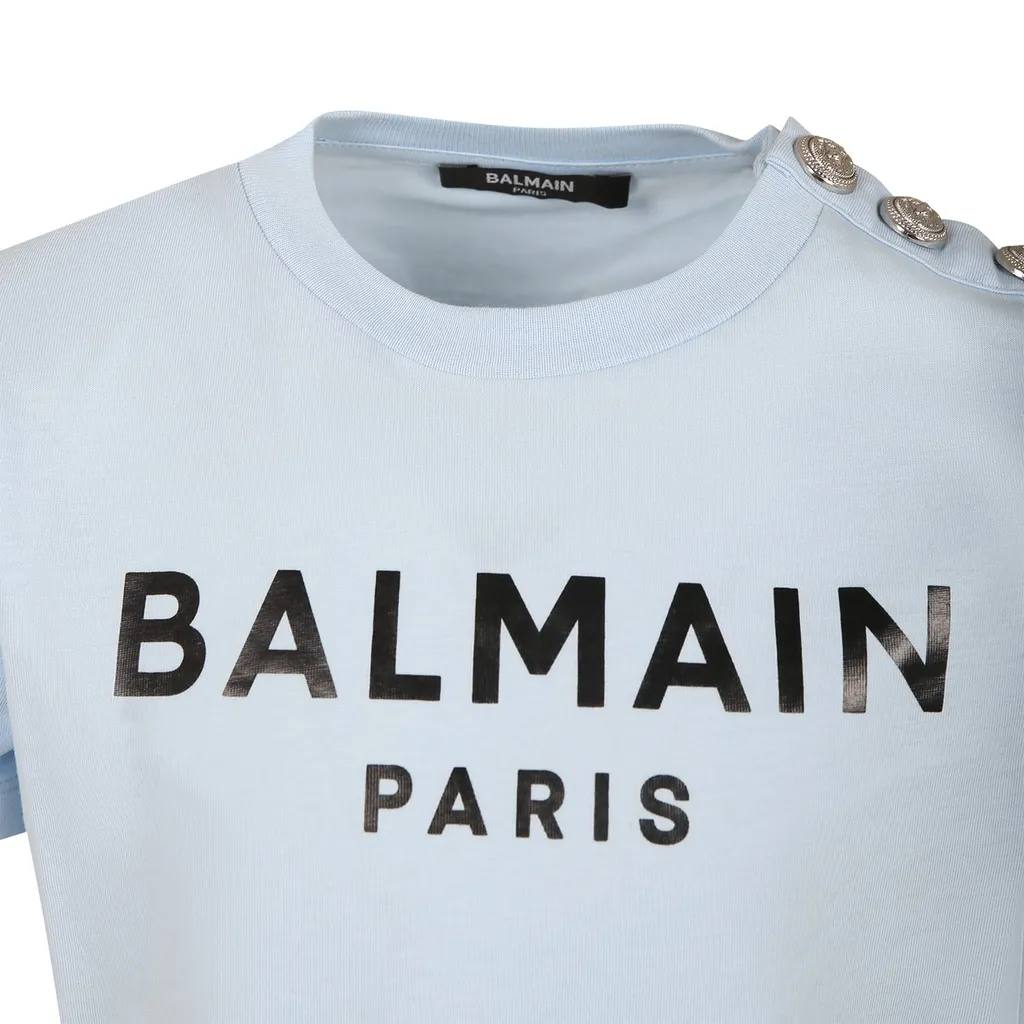 Logo Printed Crewneck T-Shirt